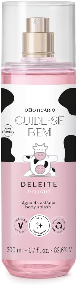 O Boticário Cuide-se Bem Deleite x2 Coffret Set Regalo - Crema 400ml + Bruma 200ml