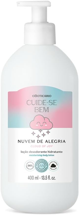 O Boticário Cuide-se Bem Nube de Alegría Crema Hidratante Corporal 400ml