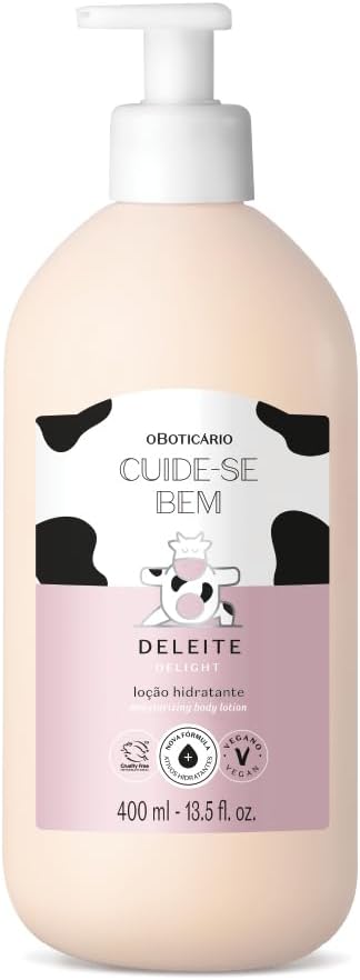 O Boticário Cuide-se Bem Deleite x2 Coffret Set Regalo - Crema 400ml + Bruma 200ml