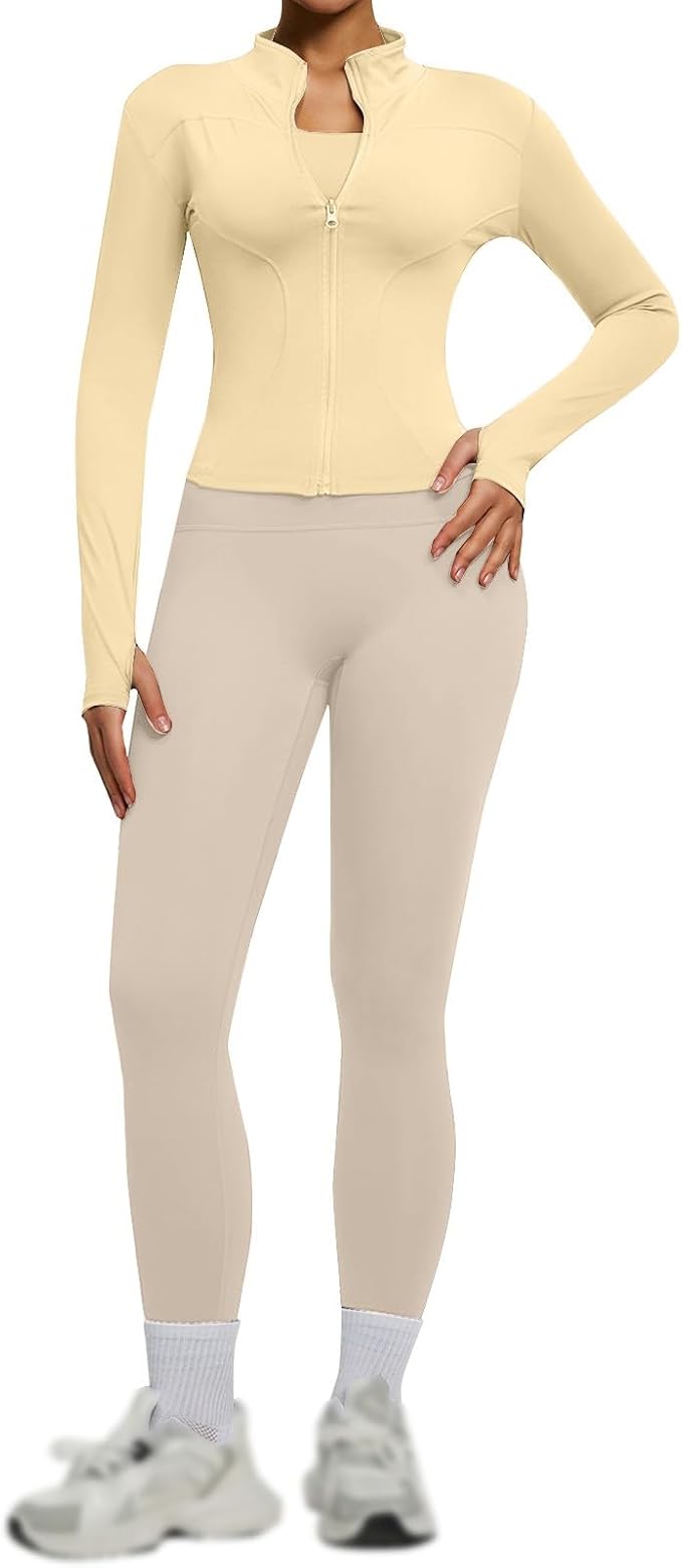 Conjunto Deportivo Mujer 2 Piezas - Leggings y Top Yoga Anticelulitis