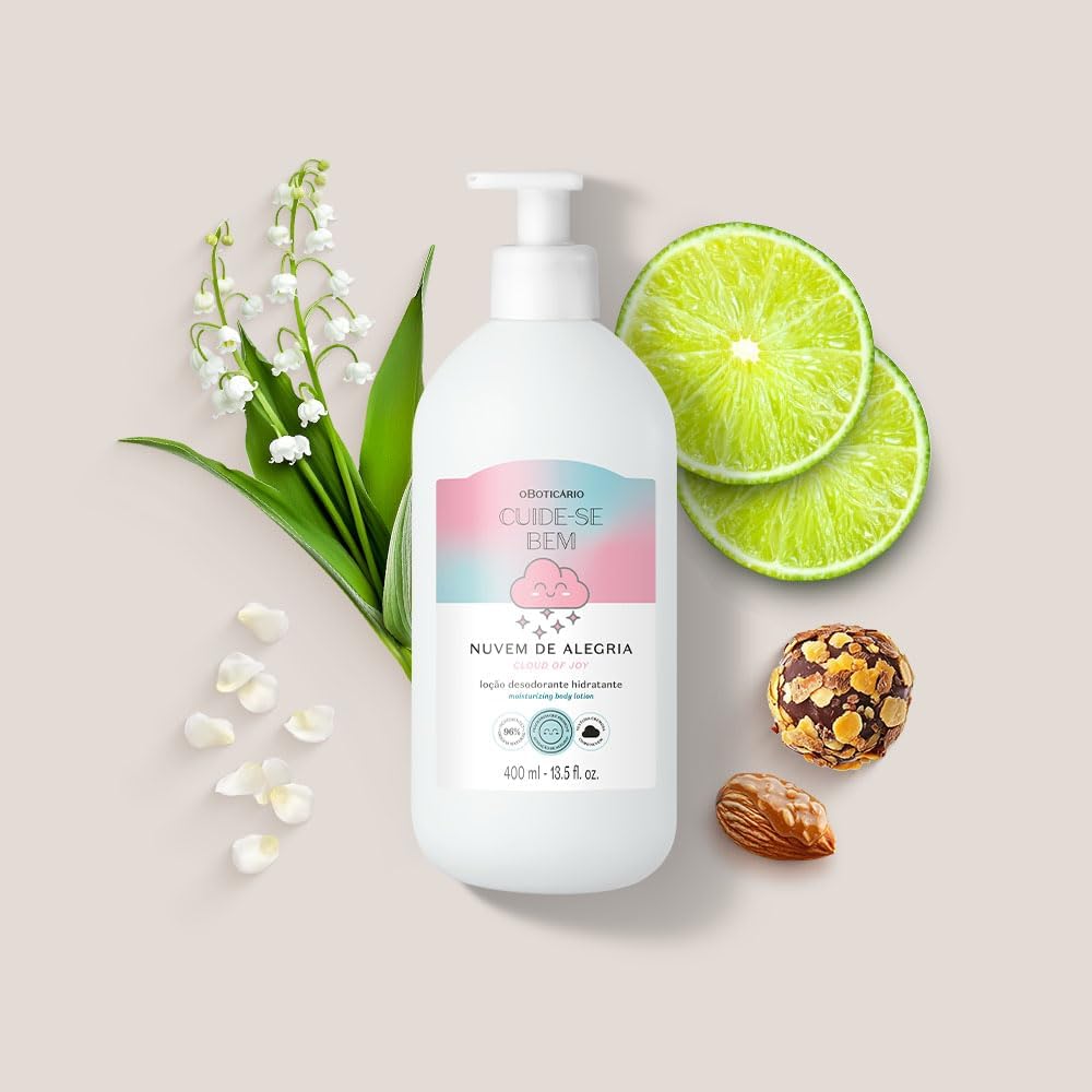 O Boticário Cuide-se Bem Nube de Alegría Crema Hidratante Corporal 400ml