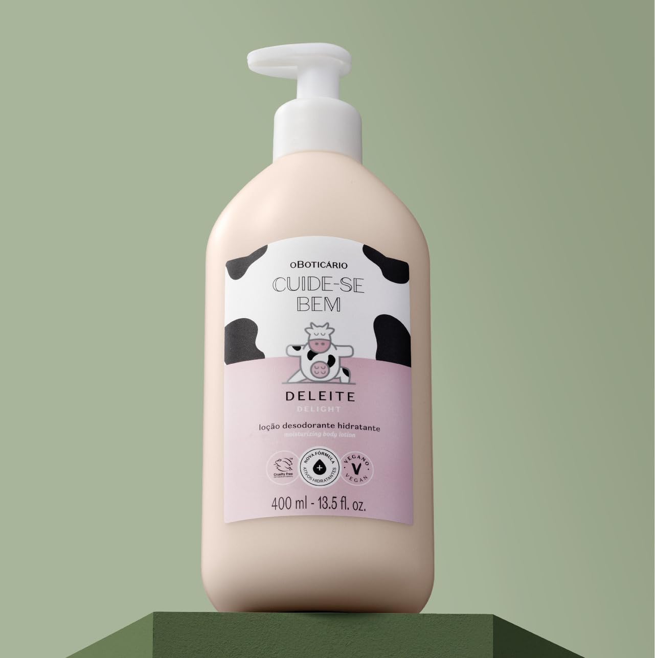 O Boticário Cuide-se Bem Deleite x2 Coffret Set Regalo - Crema 400ml + Bruma 200ml