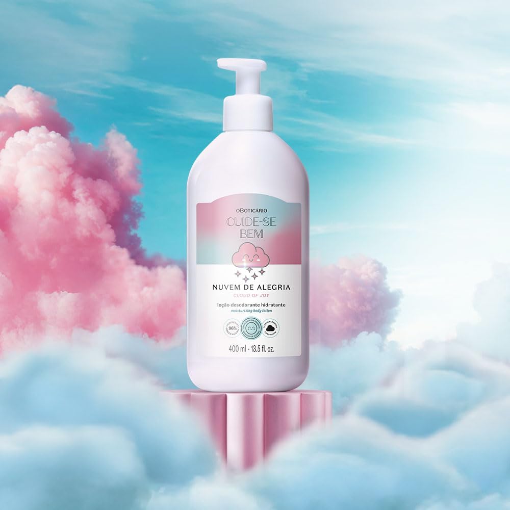 O Boticário Cuide-se Bem Nube de Alegría Crema Hidratante Corporal 400ml