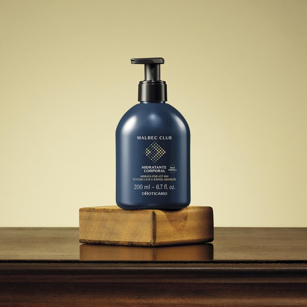 O Boticário Malbec Club Hidratante Corporal Crema para Hombre 200ml