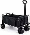 T-LOVENDO Carro de Mano Plegable Todoterreno - Hasta 150kg
