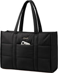 LOVEVOOK Bolso Tote Bag Grande Puffer - Portatil 15,6"
