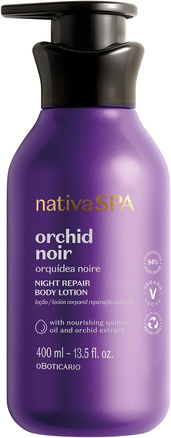 O Boticário Nativa SPA Orquídea Noire Loción Corporal Hidratante 400ml