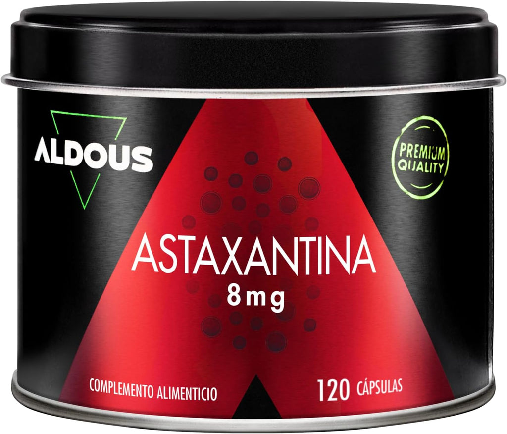 Astaxantina Natural 8mg | Antioxidante Potente – Aldous