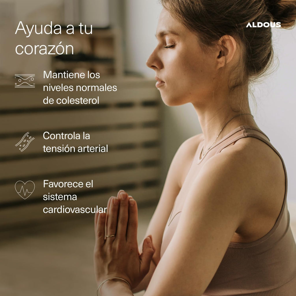 Levadura de Arroz Rojo + Q10 | Colesterol y Corazón – Aldous