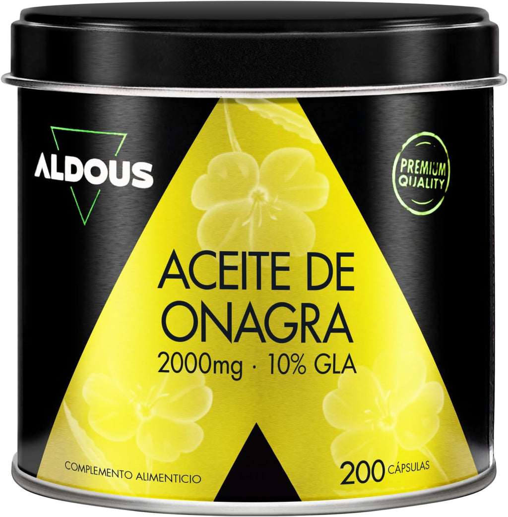 Aceite de Onagra 2000mg + GLA 200mg | Mujer – Aldous