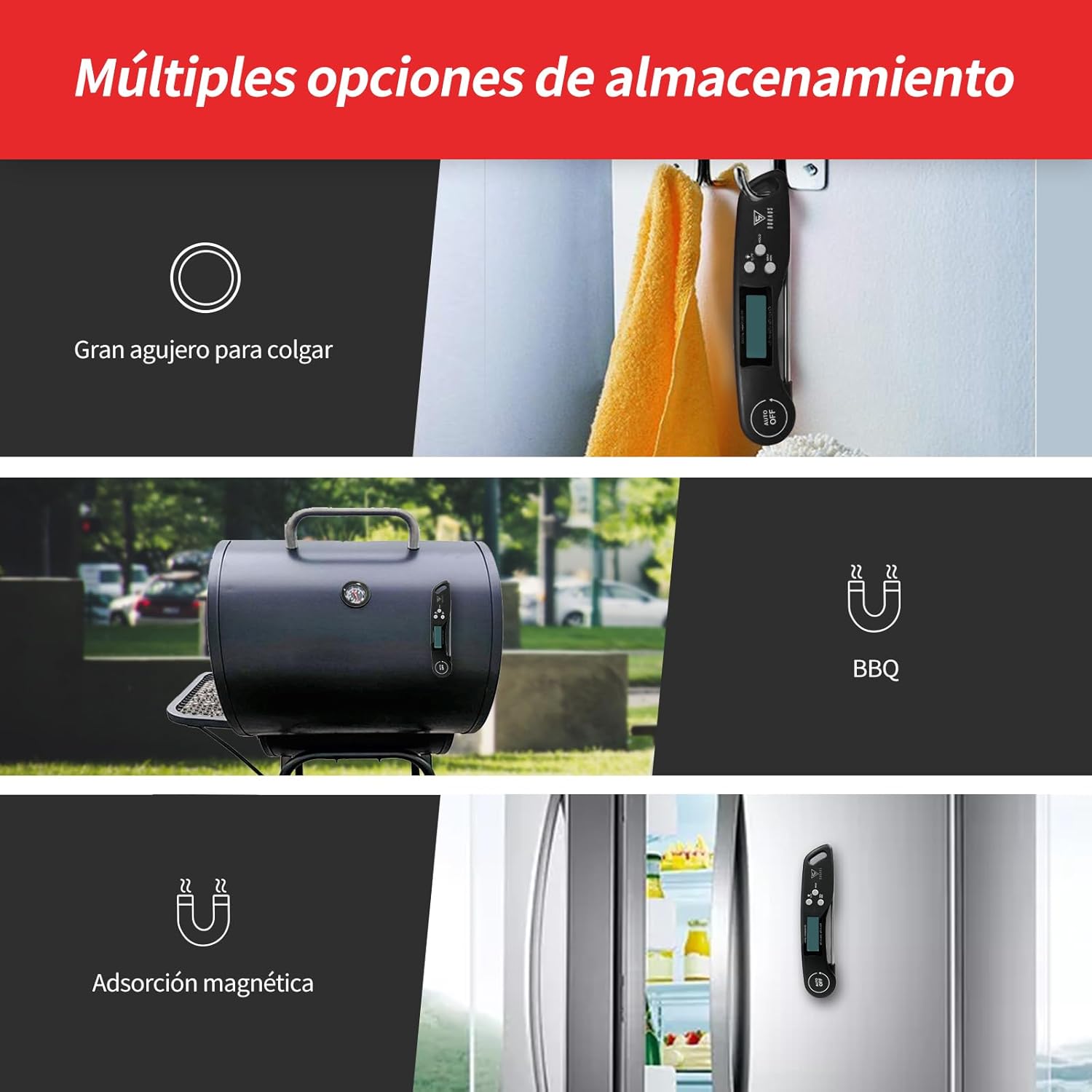 Termómetro de Cocina Digital DOQAUS