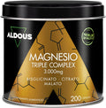 ALDOUS Magnesio Complex - 3000mg - Triple Magnesio Bisglicinato, Citrato y Malato