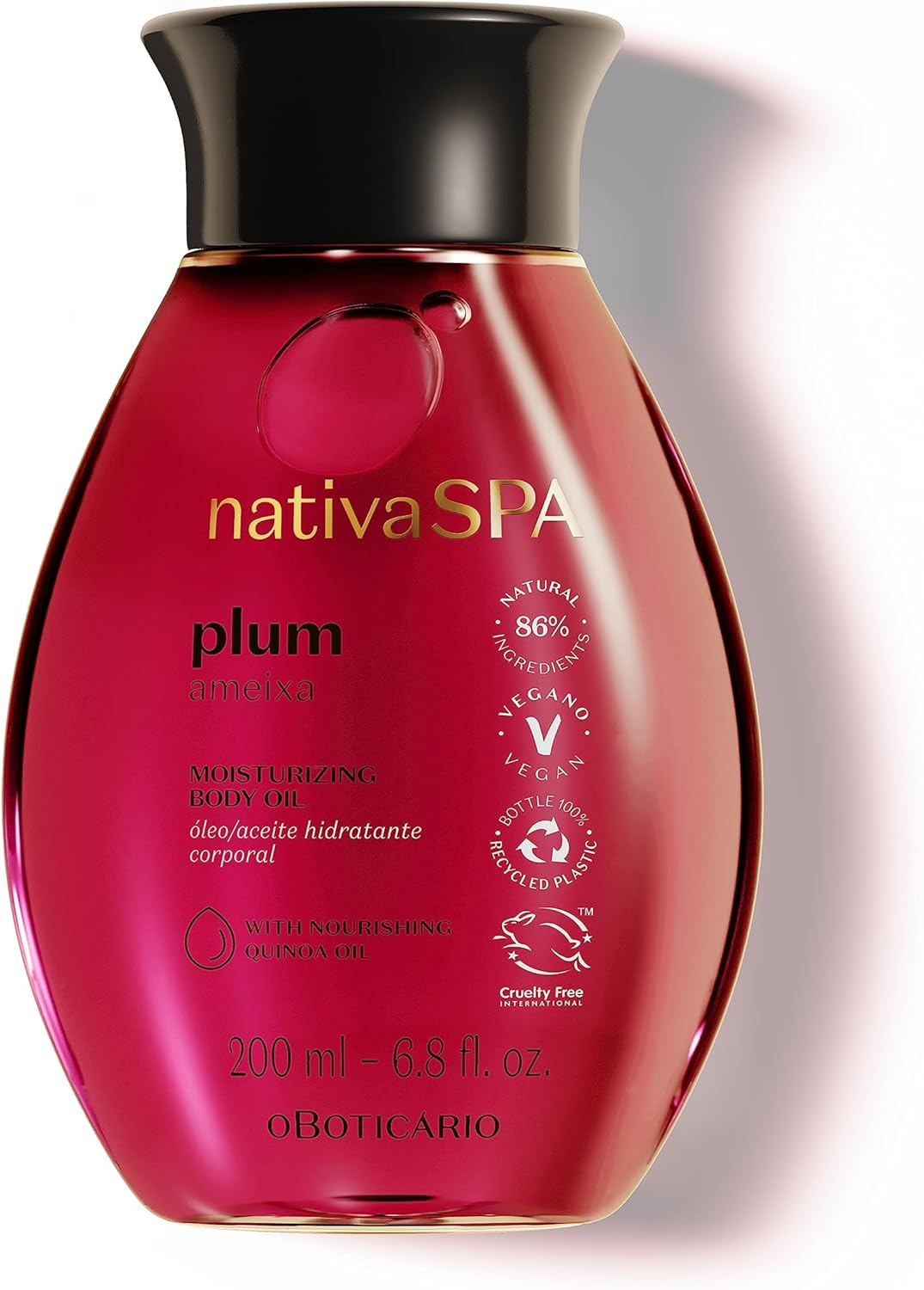 O Boticário Nativa SPA Ciruela Set Regalo Crema Hidratante 400ml + Aceite Corporal 200ml
