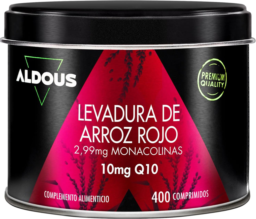 Levadura de Arroz Rojo + Q10 | Colesterol y Corazón – Aldous