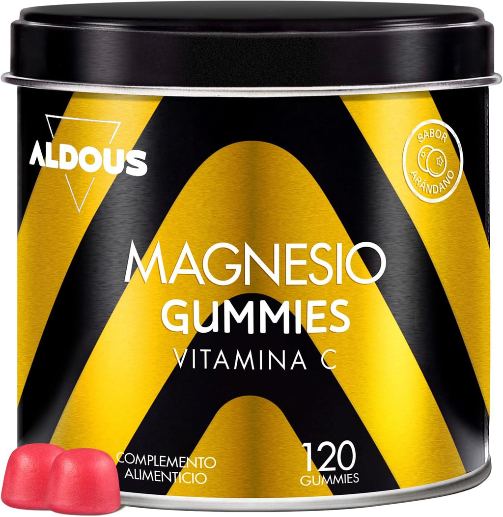 Citrato de Magnesio Gominolas + Vitamina C | Músculos – Aldous