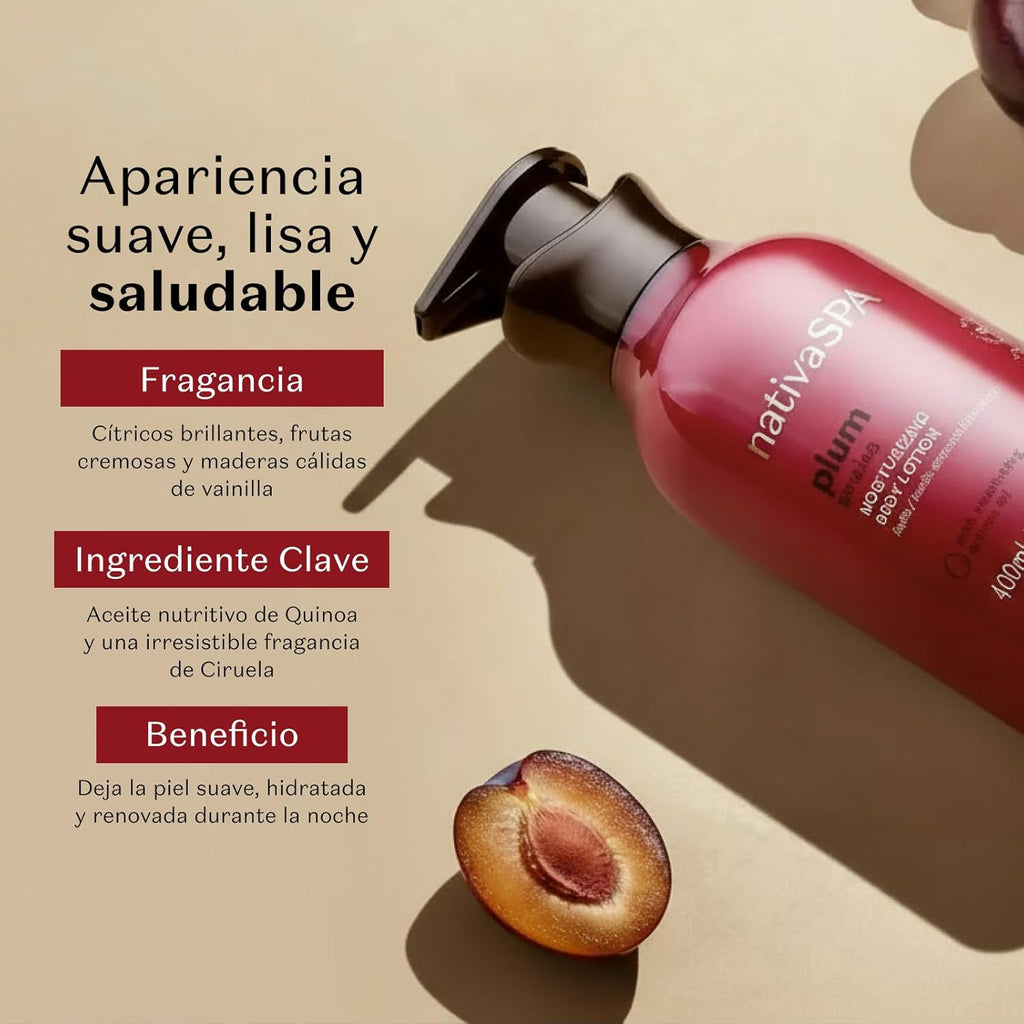 O Boticário Nativa SPA Ciruela Loción Corporal Hidratante 400ml