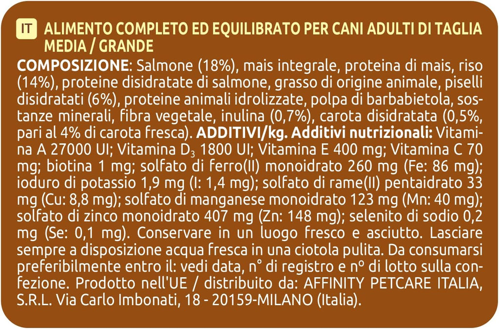 Pienso Ultima Wellness Digestive Salmón 7 kg – Perros Medianos y Grandes, Digestión Sensible, Sin Trigo ni Soja
