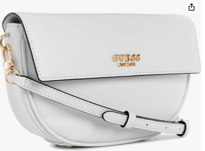 GUESS Cerelia Flap Shoulder Bag - Bolso de Hombro con Solapa para Mujer
