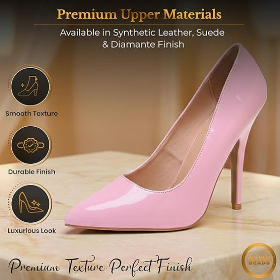 Zapatos de Tacón Alto de Aguja para Mujer - Puntera Puntiaguda, Boda y Fiesta