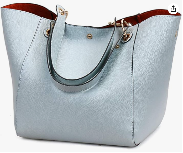 Pahajim Bolso Bandolera Grande para Mujer - Tote Bag PU Piel Versátil