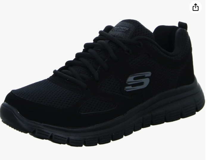 Skechers Burns Agoura Zapatillas para Hombre - Cuero y Malla