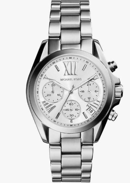 Michael Kors Reloj Bradshaw Mujer — Cronógrafo Cuarzo 36 mm Acero Inoxidable