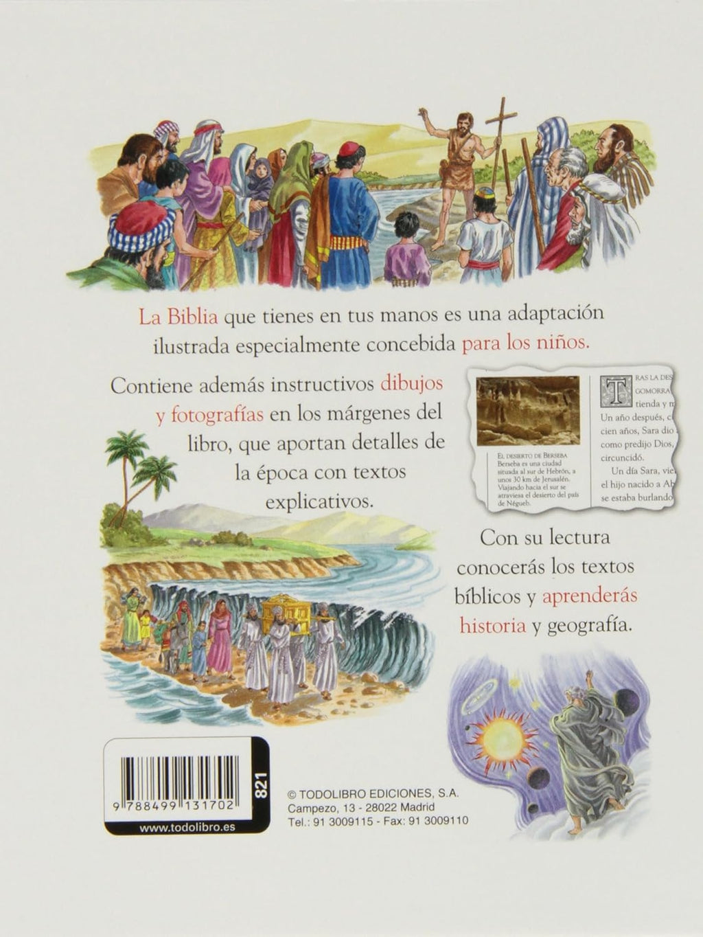 La Biblia Ilustrada | especialmente concebida para los niños .