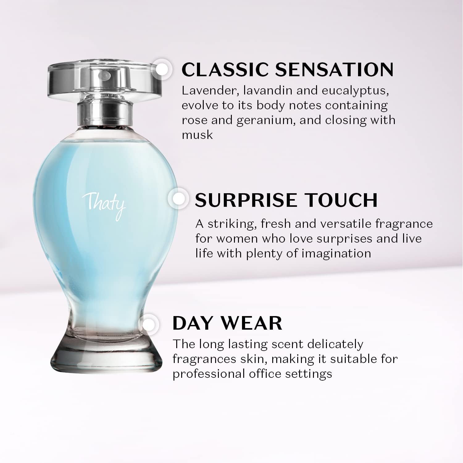 Thaty Boticollection EDT 100ml | Perfume Mujer Lavanda – O Boticario