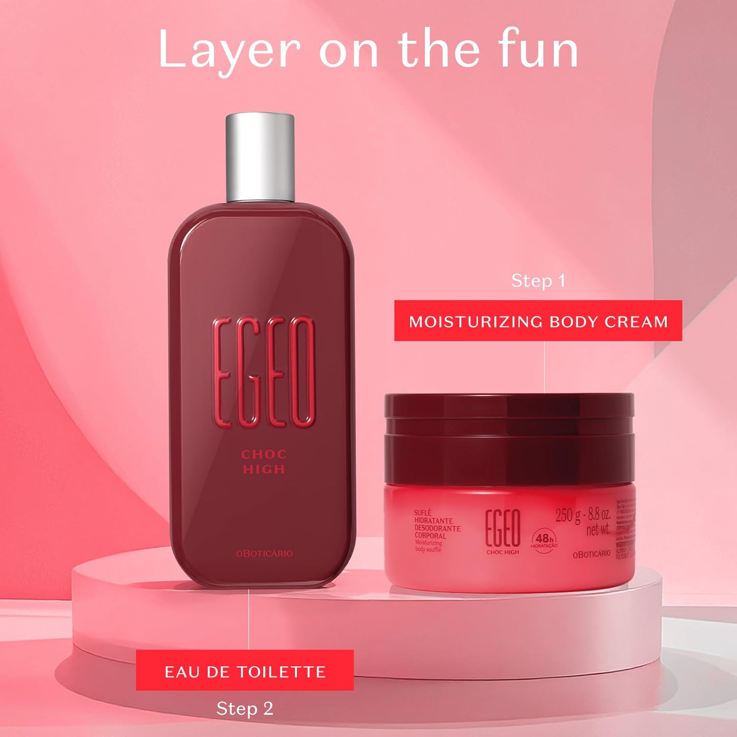 Egeo Choc High EDT 90ml | Perfume Mujer Intenso – O Boticario