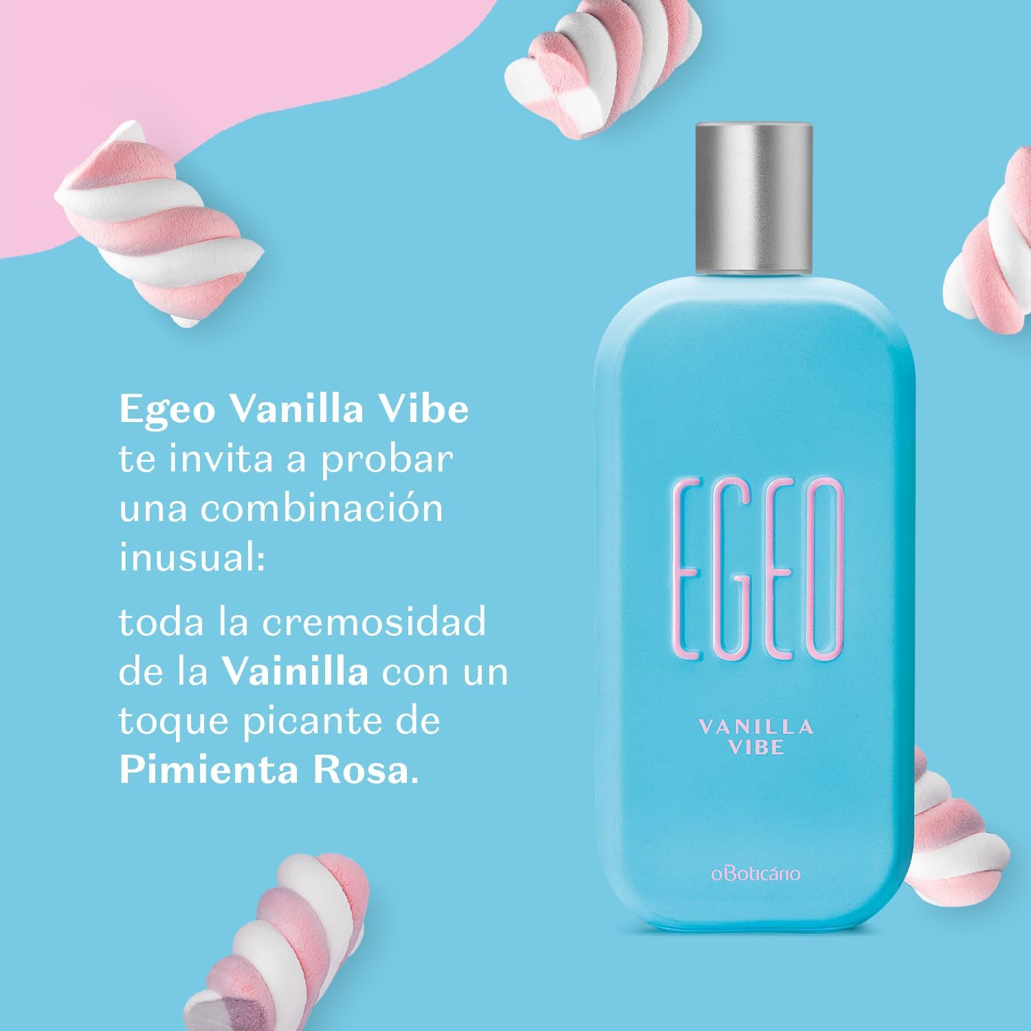 Egeo Vanilla Vibe EDT 90ml | Perfume Mujer Vainilla – O Boticario