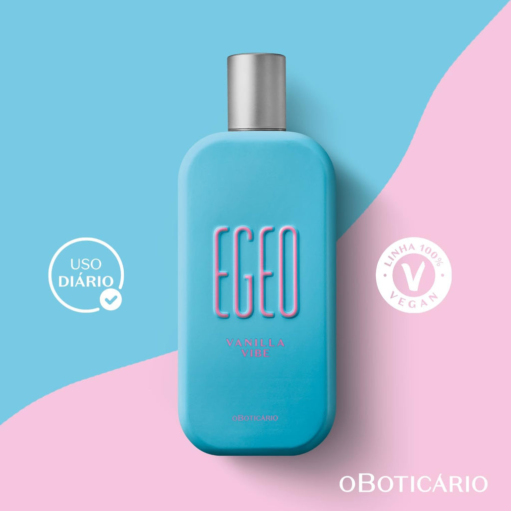Egeo Vanilla Vibe EDT 90ml | Perfume Mujer Vainilla – O Boticario
