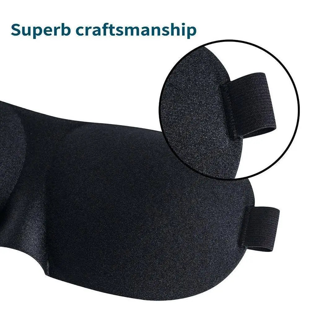 3D Soft Portable Blindfold Travel Eyepatch Sleep Mask Natural Sleeping Eye Mask Eyeshade Cover Blindfold Dropshipping
