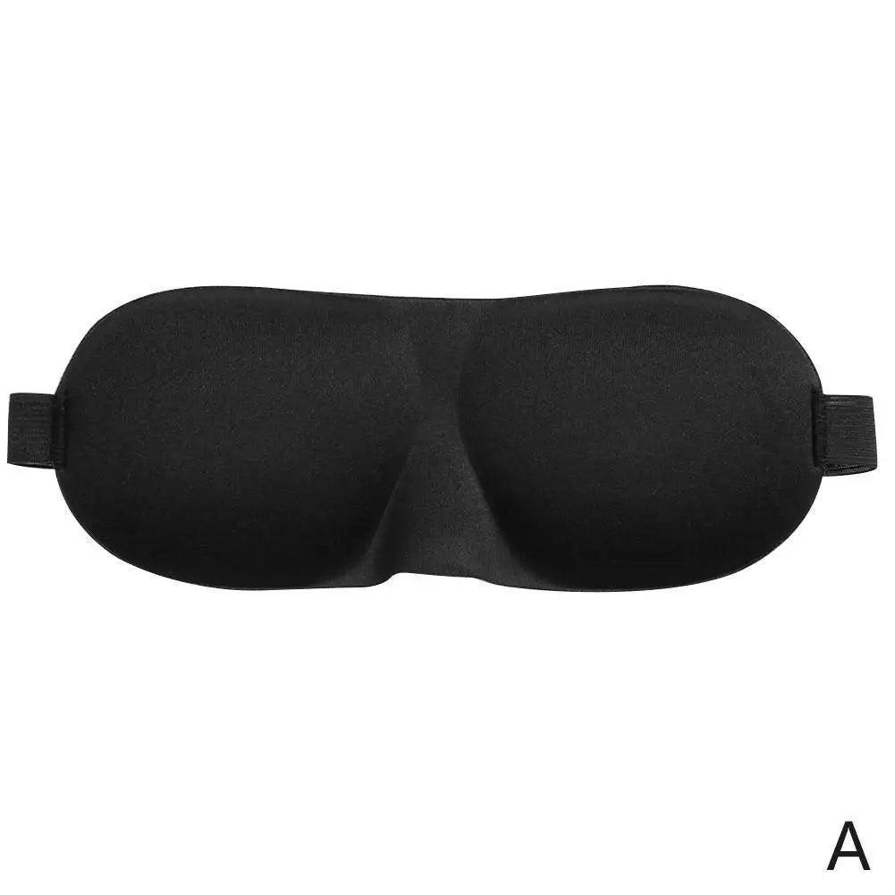 3D Soft Portable Blindfold Travel Eyepatch Sleep Mask Natural Sleeping Eye Mask Eyeshade Cover Blindfold Dropshipping