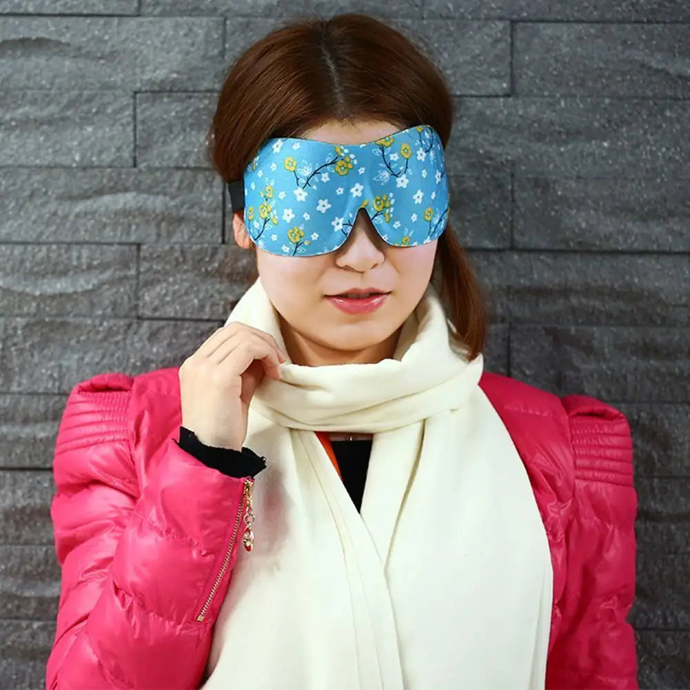 3D Soft Portable Blindfold Travel Eyepatch Sleep Mask Natural Sleeping Eye Mask Eyeshade Cover Blindfold Dropshipping