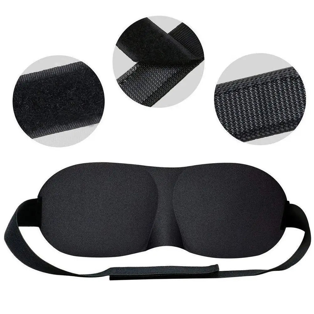 3D Soft Portable Blindfold Travel Eyepatch Sleep Mask Natural Sleeping Eye Mask Eyeshade Cover Blindfold Dropshipping