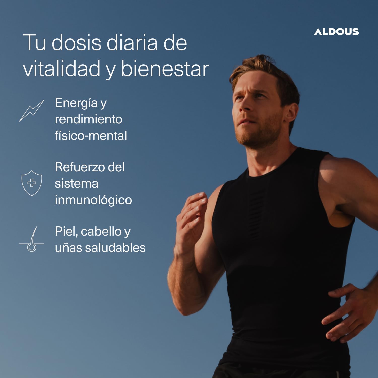 Vitamina B Complex + C ALDOUS | 400 Comprimidos | B12, Biotina, Vegano