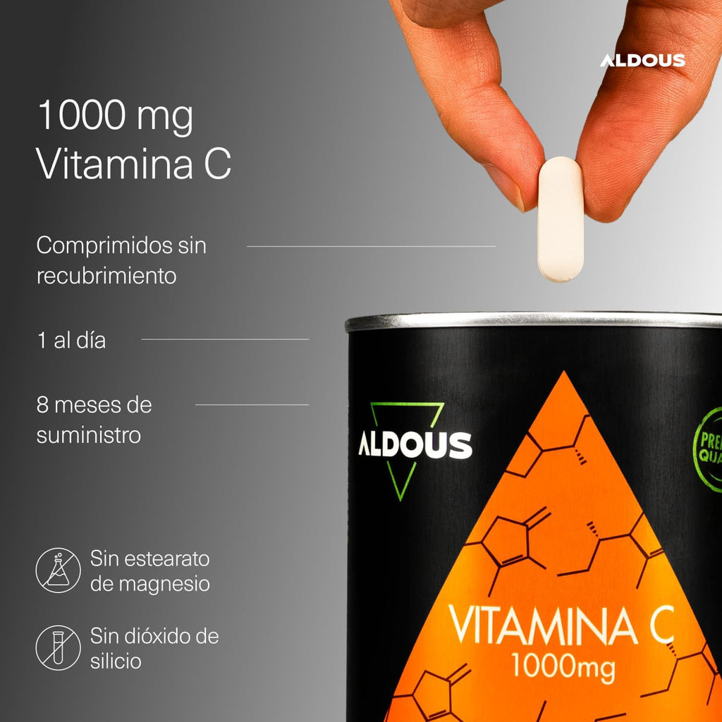 Vitamina C 1000mg | Defensas e Inmunidad – Aldous