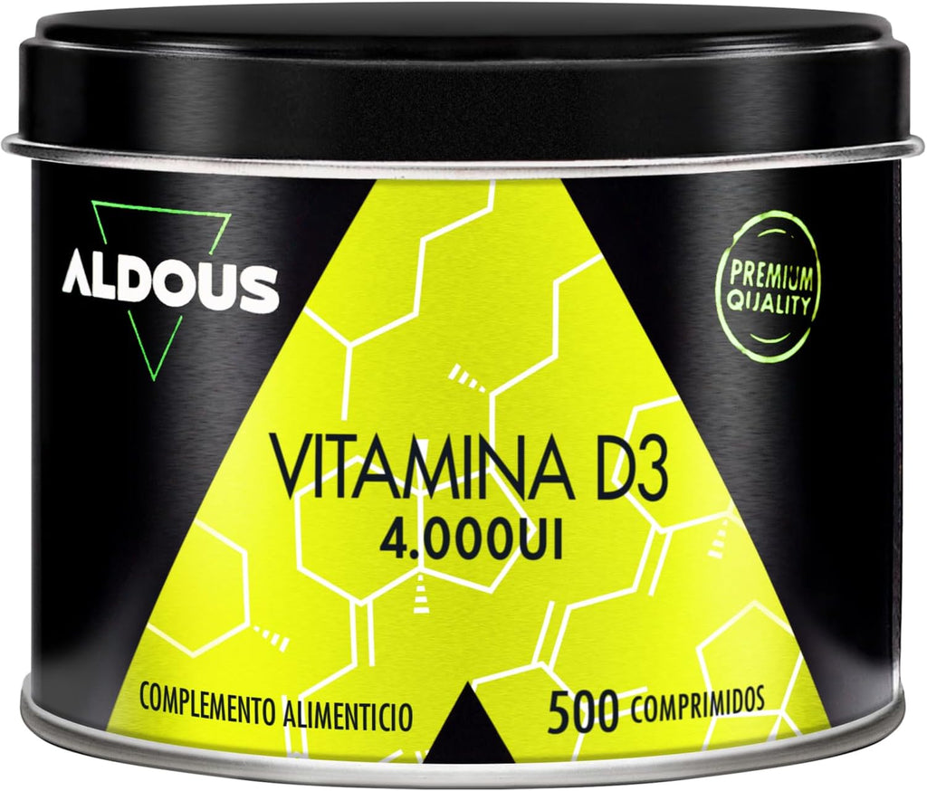Vitamina D3 4000 UI | Huesos, Músculos e Inmunidad – Aldous